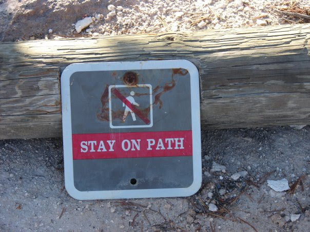 Stay on the Path