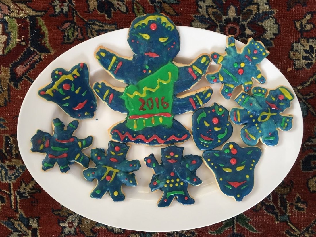 Bodhi Day Christmas Cookie