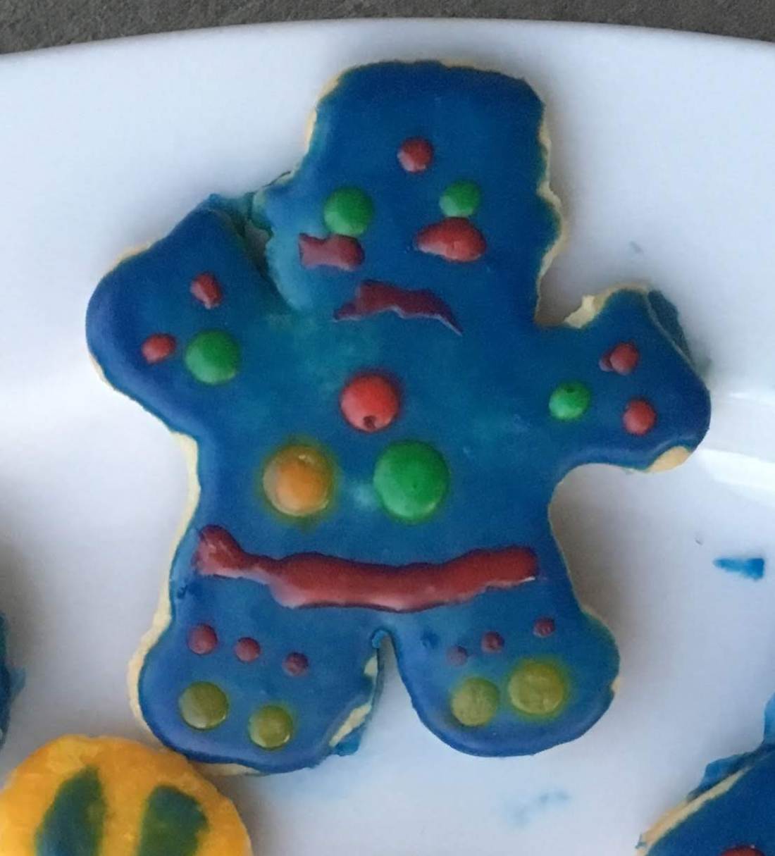 Bodhi Day Christmas Cookie, Bodhisattva of the Three Jewels