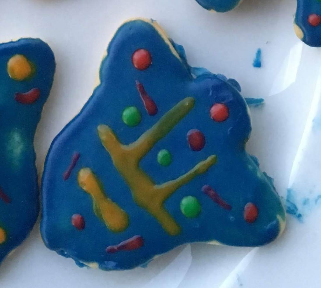 Bodhi Day Christmas Cookie, Bodhisattva of Fragmentation