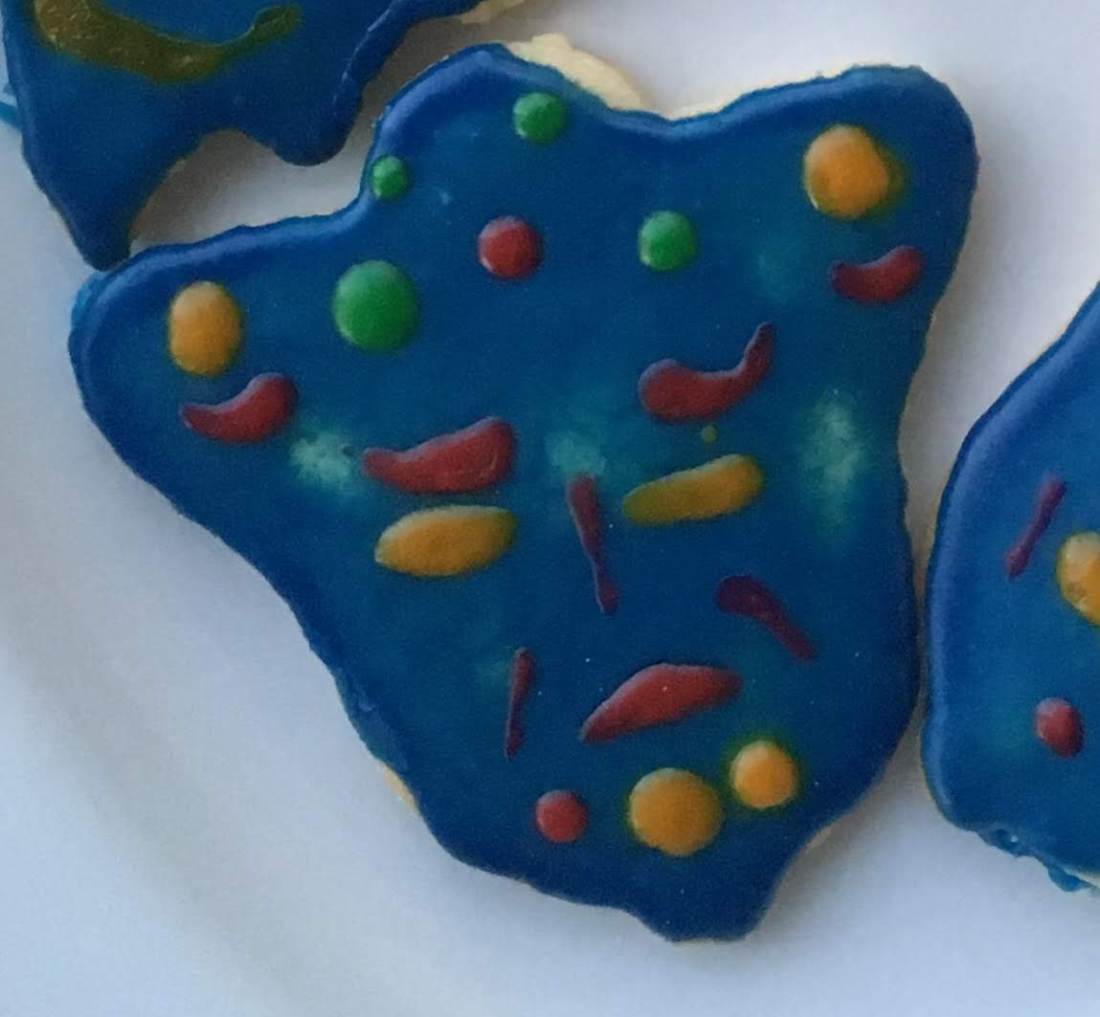 Bodhi Day Christmas Cookie, Bodhisattva of Impermanance